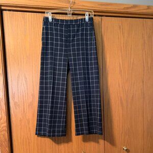 Banana Republic Wide Leg Cropped Pants Sz 4